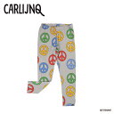 【1000円OFFクーポン配布中 8月買い物マラソン】レギンス ベビー キッズ CarlijnQ Peace legging 総柄 ピース カーラインク【国内正規品】 PEA043