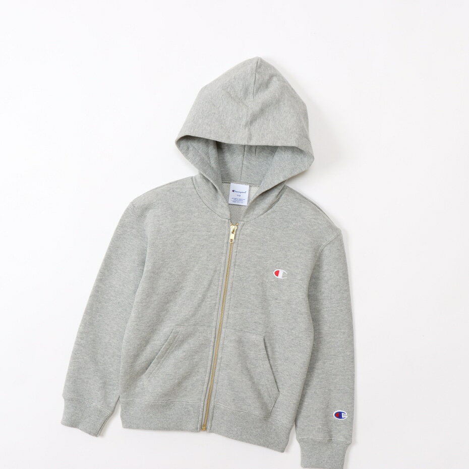 パーカー キッズ チャンピオン ジップフーデッドスウェットシャツ 長袖 ベーシック...