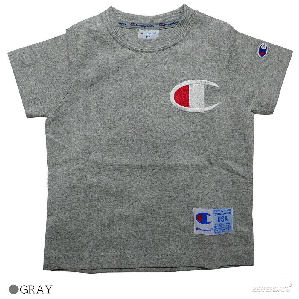 Tシャツ キッズ チャンピオン Champion Kids T-Shirt 男の子 女の子 子供 110-160cm