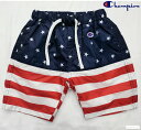 【1000円OFFクーポン配布中 8月買い物マラソン】水着 ハーフパンツ キッズ チャンピオン 短パン Champion Kids Half Pants 男の子 女の子 子供 110-160cm