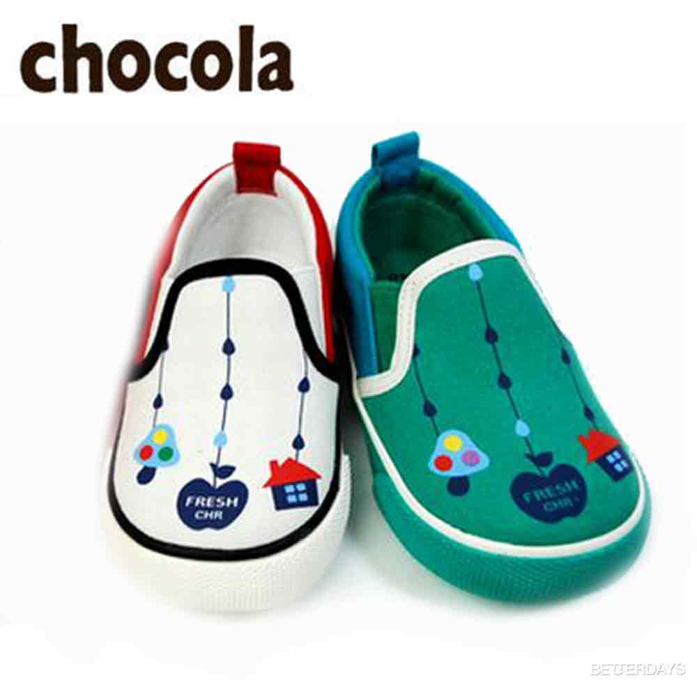 乐天商城 - 【アウトレット品／50%OFF】chocola ショコラ キッズ 14cm-19cm スリッポン シューズ 子供靴 子供服