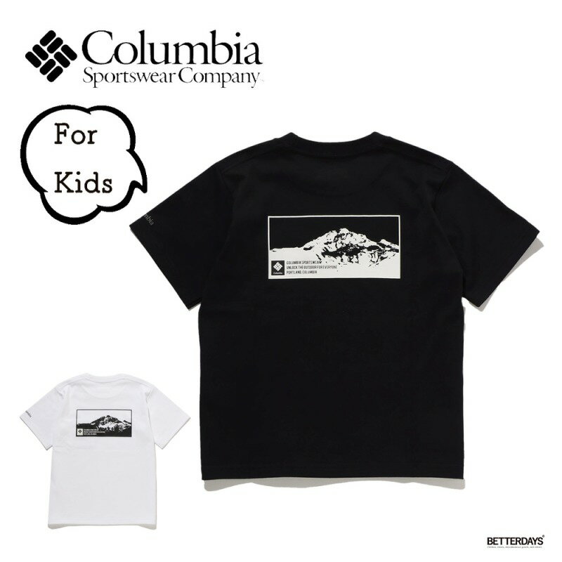 【10%OFFクーポン配布中 8月お買い物マラソン限定】Tシャツ コロンビア キッズ 半袖 ユニセックス Y James Brock Short Sleeve TShirt Columbia 【国内正規品】