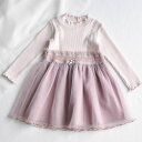 ワンピース coto cotte スモッキング刺繍 チュールワンピース キッズ 女の子ママ ベビー洋服 coto cotte コトコト インスタ映え 70cm ...
