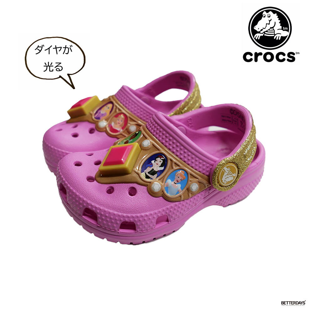  å  å CROCS å 륺 ȥɥ顼ڹʡTODDLERS' CLASSIC LIGHTS CLOG / DISNEY PRINCESS 13-17.5cm