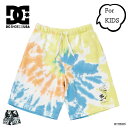 Zp LbY DCV[Y DC SHOES 22 KD FLEECE TIEDYE SHORTt[X V[c n[tpc ^C_C 130-160cm