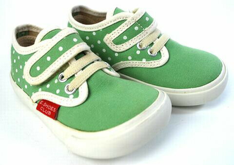 樂天商城 - 【アウトレット】スニーカー キッズ E SHOES CLUB イーシューズクラブ ドット柄 ジュニア 通園 通学 シューズ スリッポン 子供 靴 14cm