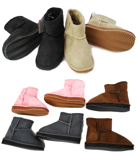 【アウトレット／50%OFF】ブーツ キッズ D.K KIDS ディーケーキッズ ムートンショートブーツ 14cm-21cm ジュニア 子供 靴 3