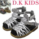 【アウトレット/50%OFF】サンダル キッズ D.K KIDS ディーケーキッズ 人気のグラディエーターサンダル 子供 靴 13-21cm
