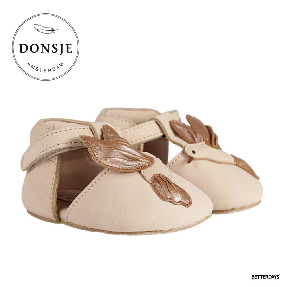 Baby Shoes - 【1000円OFFクーポン配布中5月お買い物マラソン】シューズ ベビー ファーストシューズ ハミングバード ハチドリ レザー アニマルシューズ ドンシェ 本革 Franny Shoes Hummingbird DONSJE【国内正規品】1041003