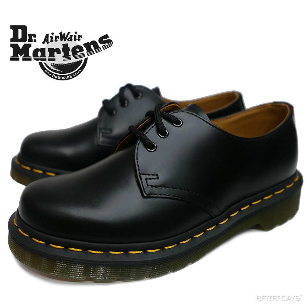 20%OFFݥѽ6/5 ѡۥɥޡ 3ۡ 1461 Dr.Martens CORE 1461 BLACK SMOOTH 22cm-29cm ڹʡ