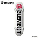 スケボー コンプリートデッキ 7.75inch エレメント ELEMENT スケートボード COMP WHT BLAZIN SKATEBOARD 【国内正規品】