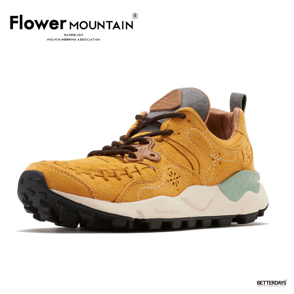 Rakuten - スニーカー ユニセックス ヤマノ フラワーマウンテン FLOWER MOUNTAIN YAMANO Yellow【国内正規品】FM01002