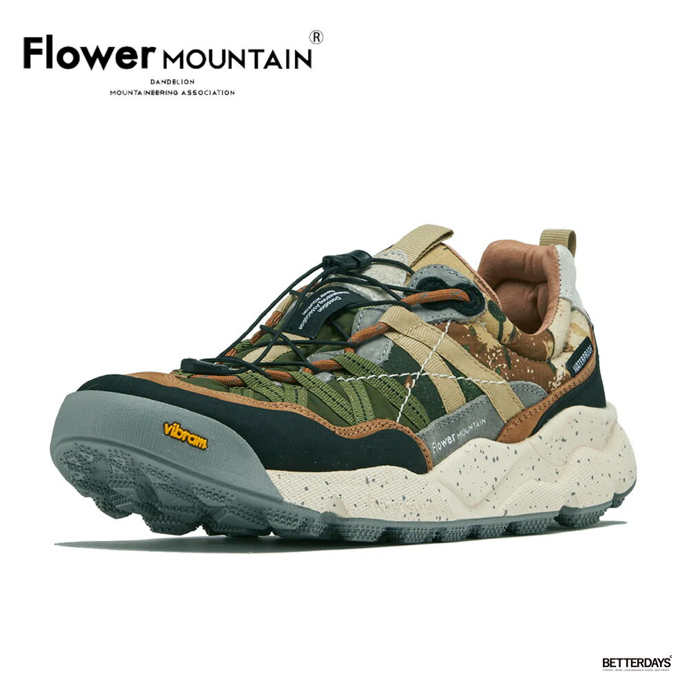 Rakuten - スニーカー ユニセックス イワノ2 フラワーマウンテン FLOWER MOUNTAIN IWANO2 Army black/Beigecamo【国内正規品】FM100031