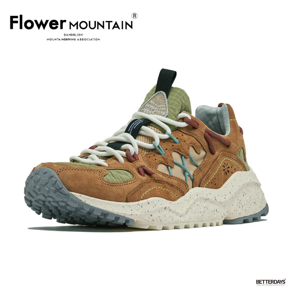 スニーカー ユニセックス ヤマブシ フラワーマウンテン FLOWER MOUNTAIN YAMABUSHI Biscuit/Beige【国内正規品】FM125016