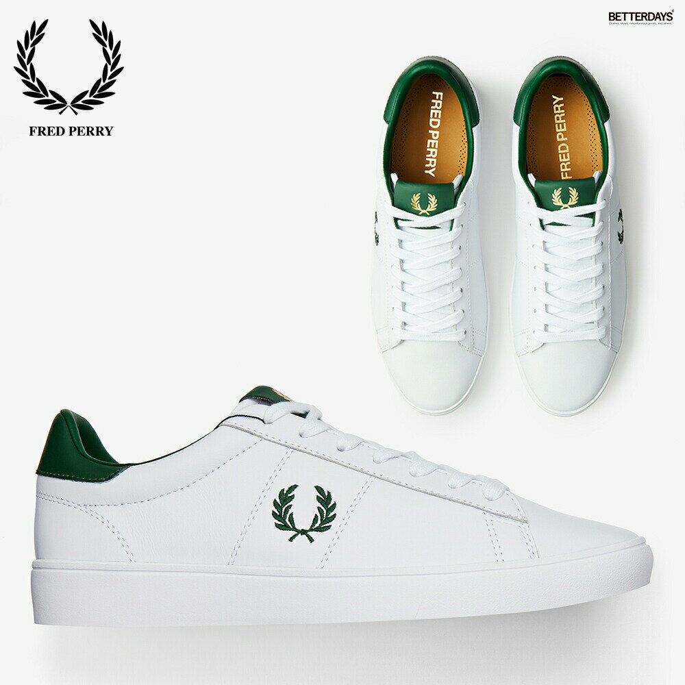 フレッドペリー レザースニーカー レディース スニーカー メンズ レディース フレッドペリー レザースニーカー FRED PERRY SPENCER LEATHER 【国内正規品】