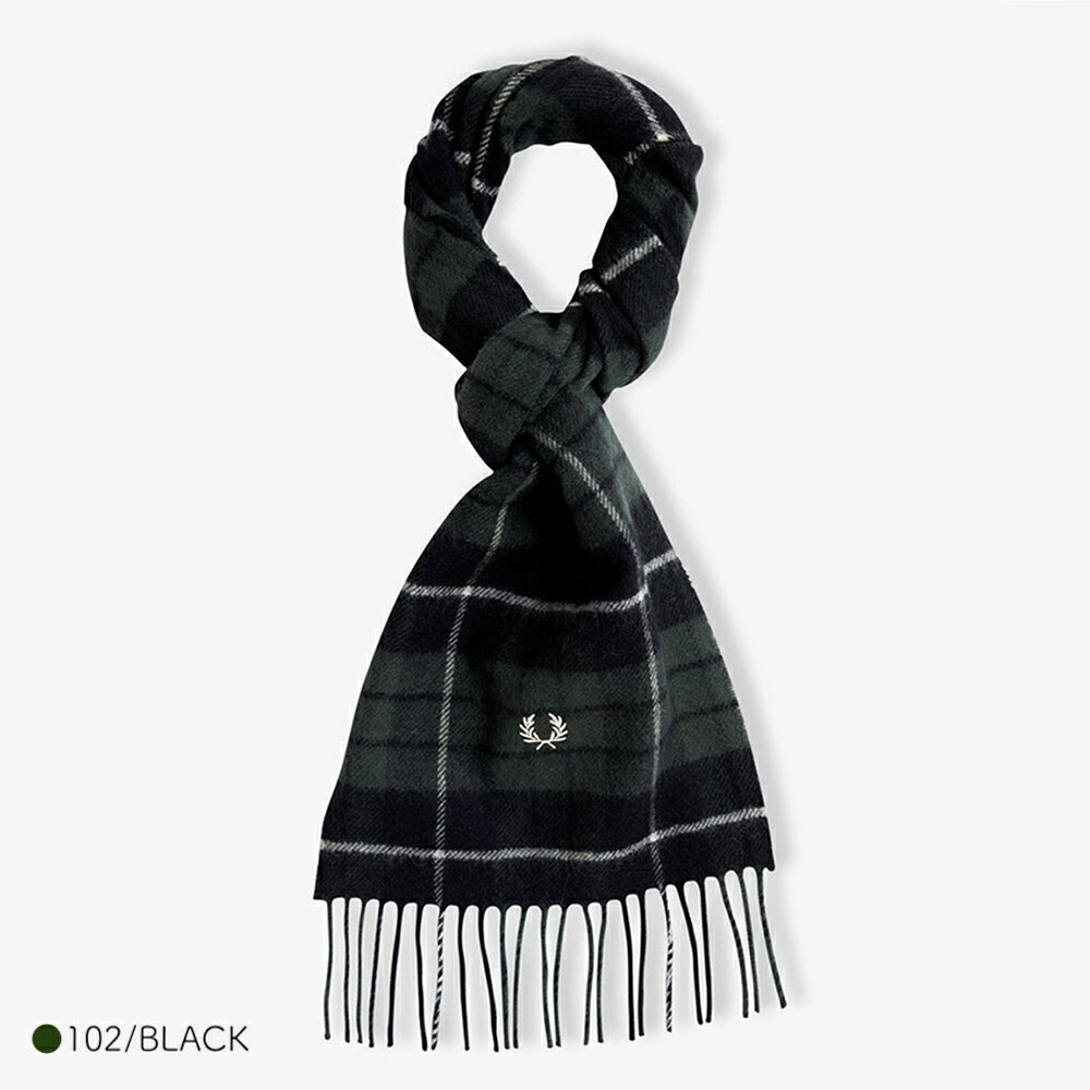 ��1000��OFF�����ݥ�������3����ѡ�������ۥޥե顼 ��˥��å��� �ե�åɥڥ꡼ ������ �����å� C8137 LAMBSWOOL TARTAN SC...