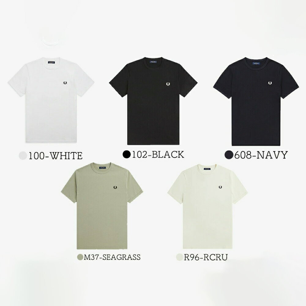 【2点で5%OFFクーポン配布中5/1ワンダフルデー】【一部SALE／10%OFF】フレッドペリー Tシャツ レディース メンズ ユニセックス RINGER T-SHIRT 半袖 カットソー リンガーTシャツ 【国内正規品】 FRED PERRY