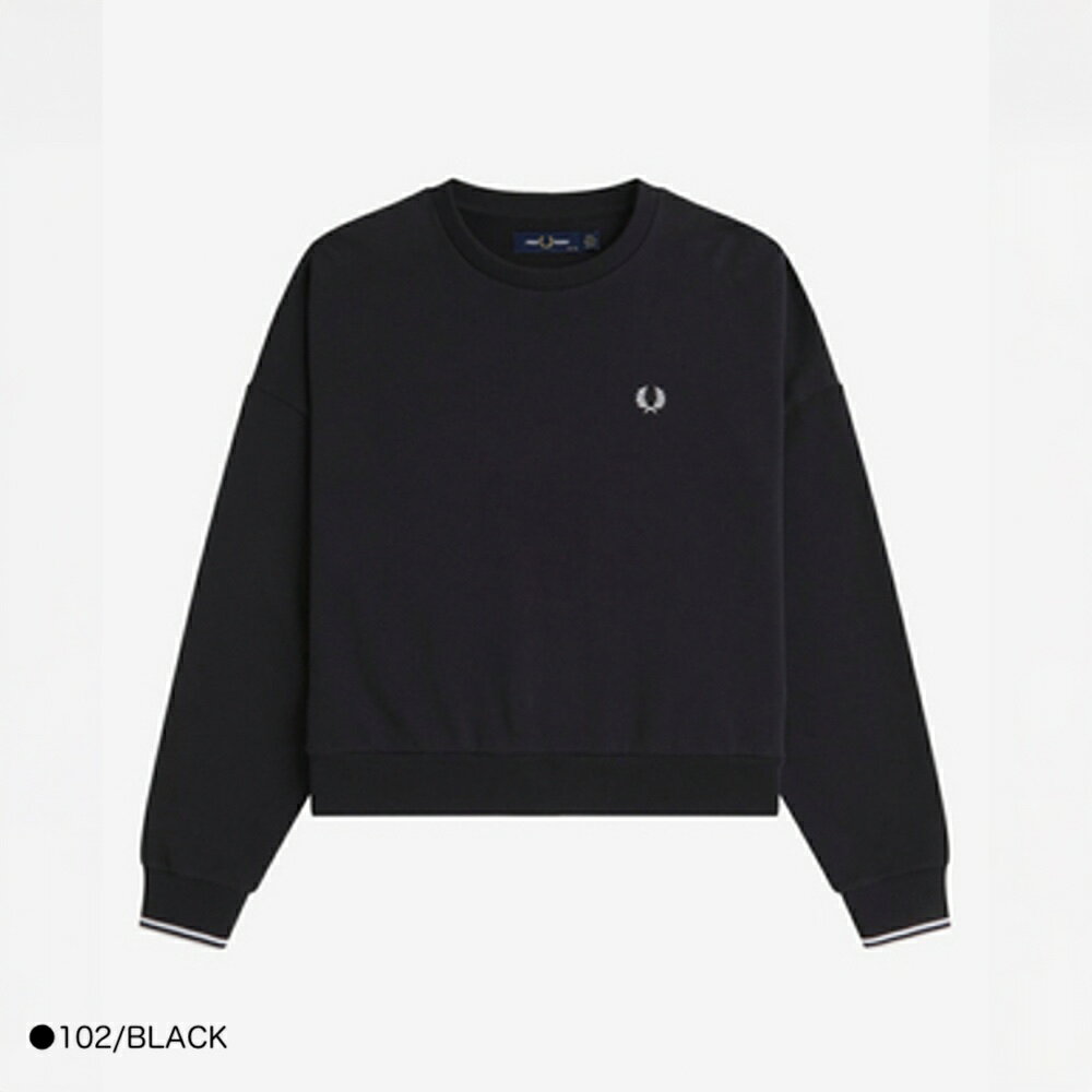 �������å� �ȥ졼�ʡ� ��ǥ����� �ե�åɥڥ꡼ TIPPED SWEATSHIRT�ڹ��������ʡ� FRED PERRY G1148