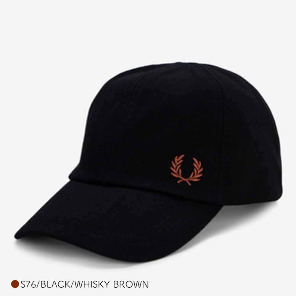 キャップ ユニセックス フレッドペリー FRED PERRY Pique Classic Cap HW6726【国内正規品】 到着後1か月以内にレビューを書いて500円OFFクーポン配布中