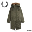 【1000円OFFクーポン配布中7月 お買い物マラソン】モッズパーカ フレッドペリー レディース ライナー付き ジャケット モッズコート Zip-In Liner Fishtail Parka【国内正規品】 FRED PERRY