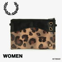 サイドバッグ フレッドペリー FRED PERRY レオパード L4236_AW_AMY LEOPARD PRINT SIDE BAG 【国内正規品】 到着後1...