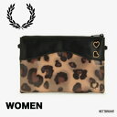 フレッドペリー サコッシュ メンズ サイドバッグ フレッドペリー FRED PERRY レオパード L4236_AW_AMY LEOPARD PRINT SIDE BAG 【国内正規品】