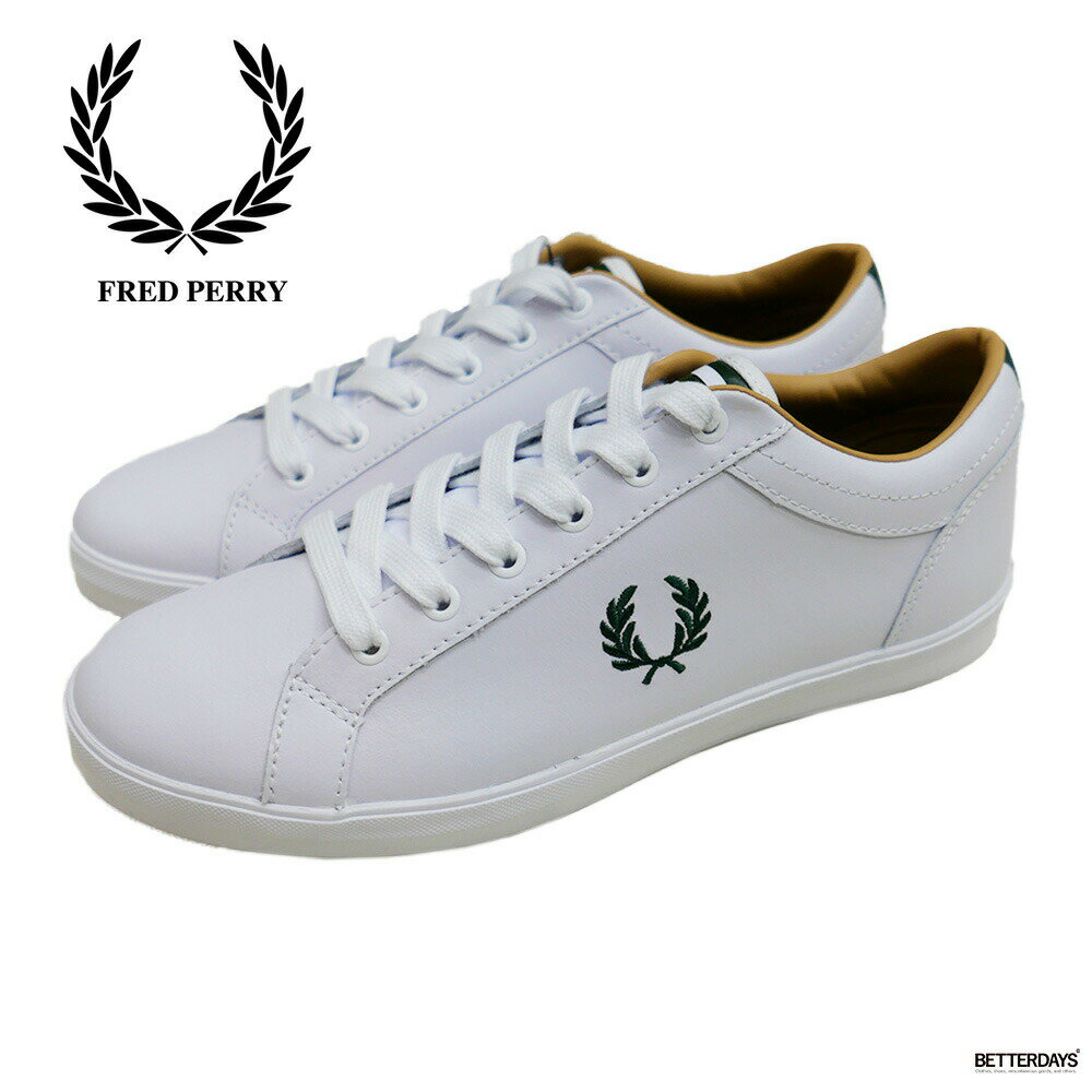 スニーカー メンズ レディース フレッドペリー レザースニーカー FRED PERRY Baseline Leather 