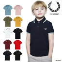 ポロシャツ キッズ フレッドペリー ギフト FRED PERRY KIDS TWIN TIPPED FRED PERRY SHIRT 100-130cm 【国内正規品】