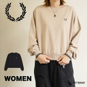 スウェット トレーナー レディース フレッドペリー TIPPED SWEATSHIRT【国内正規品】 FRED PERRY G1148