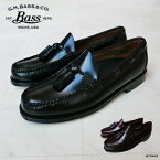 【3%OFFクーポン配布中 5月ワンダフルデー】タッセルローファー メンズ 11015 LARKIN WINE LEATHER SOLE ジーエイチバス G.H.BASS 【国内正規品】