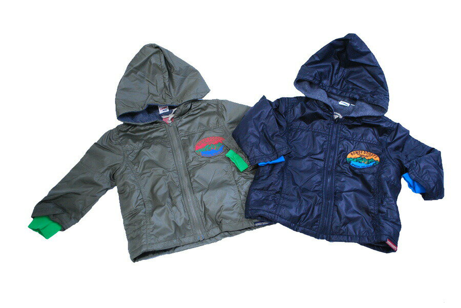 【最大1000円OFFクーポン配布中12月スーパーセール】【アウトレット】パーカー キッズ HOWDY DOODY´S ハウディードゥーディズ ナイロン&フリー...