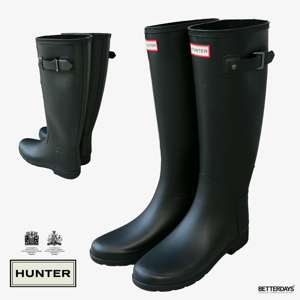 レインブーツ レディース ハンター オリジナルリファインド トールブーツ HUNTER ORIGINAL REFINED 22cm-26cm 靴 