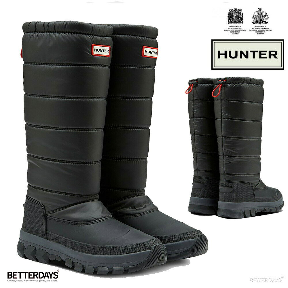 ハンター スノー ブーツ レディース オリジナル インシュレーテッド トール HUNTER W ORG INSULATED SNOW TALL BT 22cm-25cm 【国内正規品】