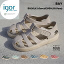 【1000円OFFクーポン配布中 7月 お買い物マラソン】【25SS 新入荷】イゴール サンダル キッズ ベイ igor S10340 BAY ベルクロ 12c...