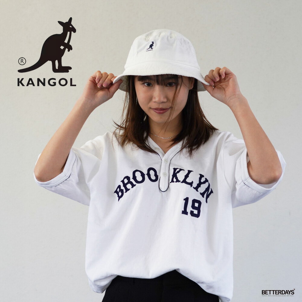 Rakuten - 【1200円OFFクーポン配布中6月スーパーセール】ハット カンゴール メンズ レディース ウォッシュドバケットハット KANGOL Washed Bucket 56-61cm 【国内正規品】