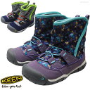 【先着利用順20 OFFクーポン配布中 5月お買い物マラソン】ブーツ キッズ KEEN キーン PEEK-A-BOOT 15-19.5cm 防水 透湿 防寒 ジュニア アメリカンアウトドアブランド CHIRDREN/YOUTH