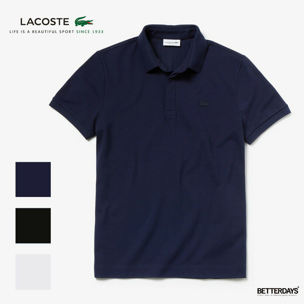 ラコステ 【20%OFFクーポン配布中先着利用順6/5 スーパーセール】ラコステ ポロシャツ メンズ ユニセックス LACOSTE レギュラーフィット ピケポロシャツ 無地・半袖 【国内正規品】