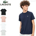 ラコステ 服 メンズ 【先着利用順20%OFFクーポン配布中 5月お買い物マラソン】Tシャツ メンズ ラコステ ベーシッククルーネック 半袖 【国内正規品】 LACOSTE