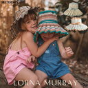 【3%OFFクーポン配布中 12月スーパーセール】帽子 キッズ 大人 レディース ローナマーレイ Lorna murry ハット ストローハット つば広 プリーツ ハンドメイド 手作り サスティナブル コンパクト 小物 刺繍 カジュアル 環境 エコ 天然素材 日除け トレンド