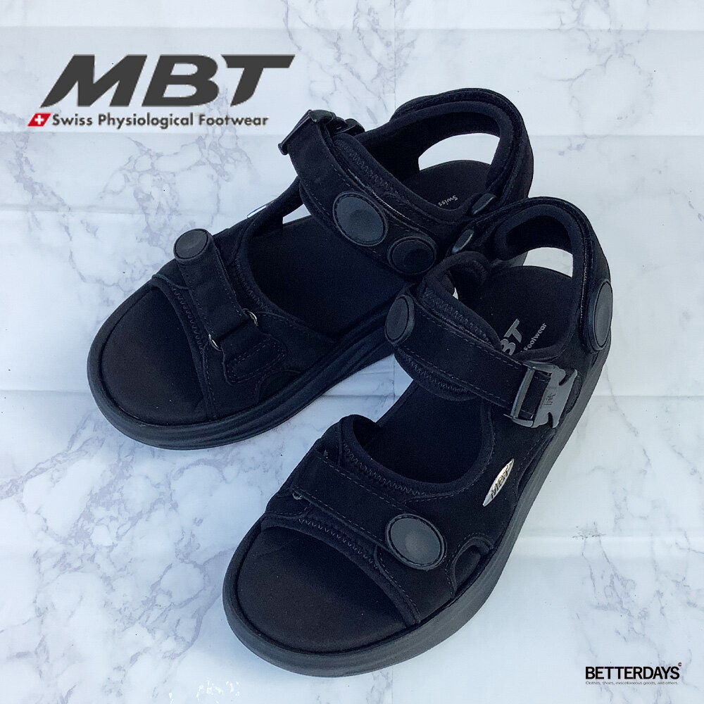 乐天商城 - MBT エムビーティー サンダル メンズ レディース KISUMU CLASSIC BLACK サンダル トレーニング【国内正規品】