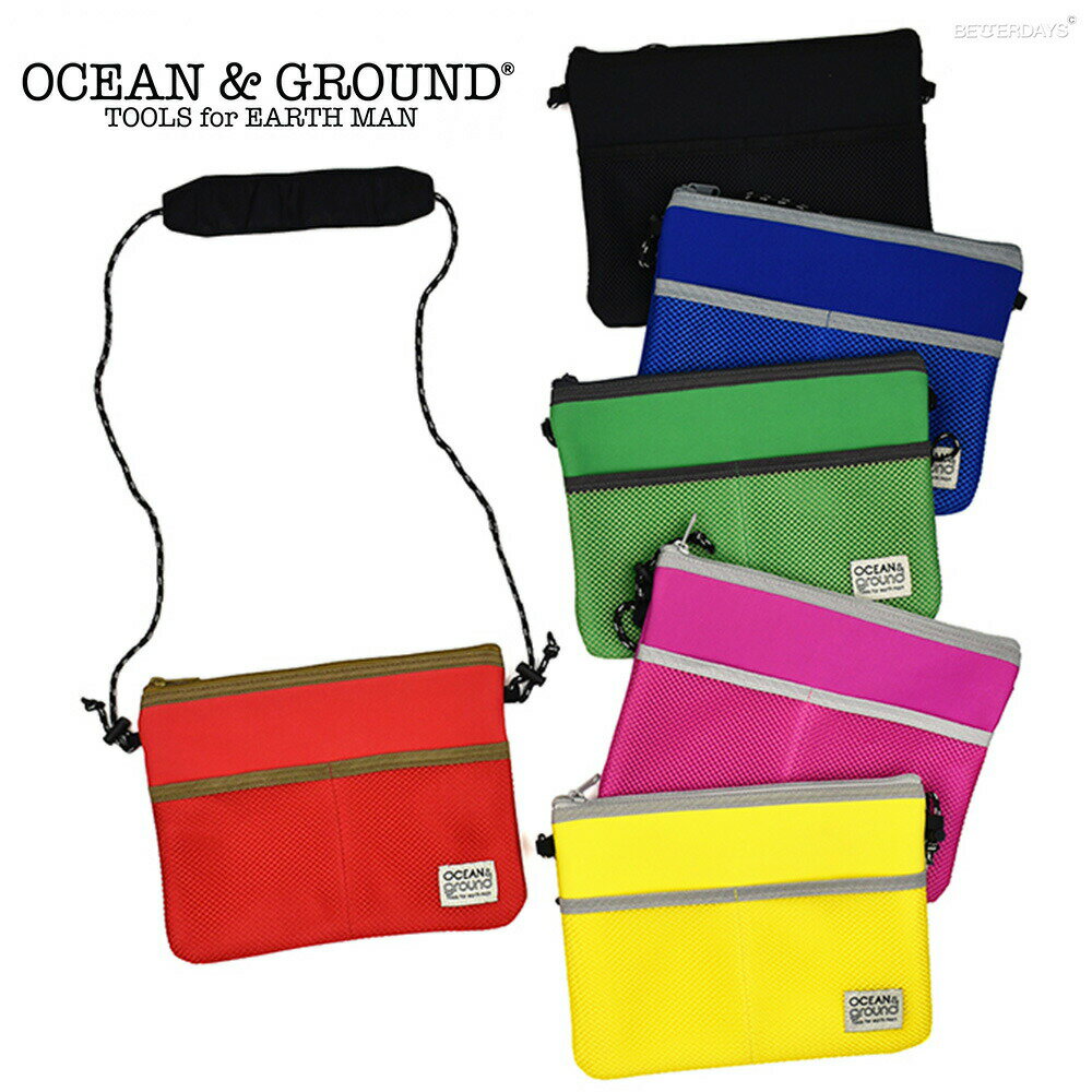 【先着利用順20%OFFクーポン配布中11/10お買い物マラソン】【SALE／20%OFF】サコッシュ キッズ ビーチサコッシュ オーシャンアンドグラウンド OCEAN&GROUND 1935003