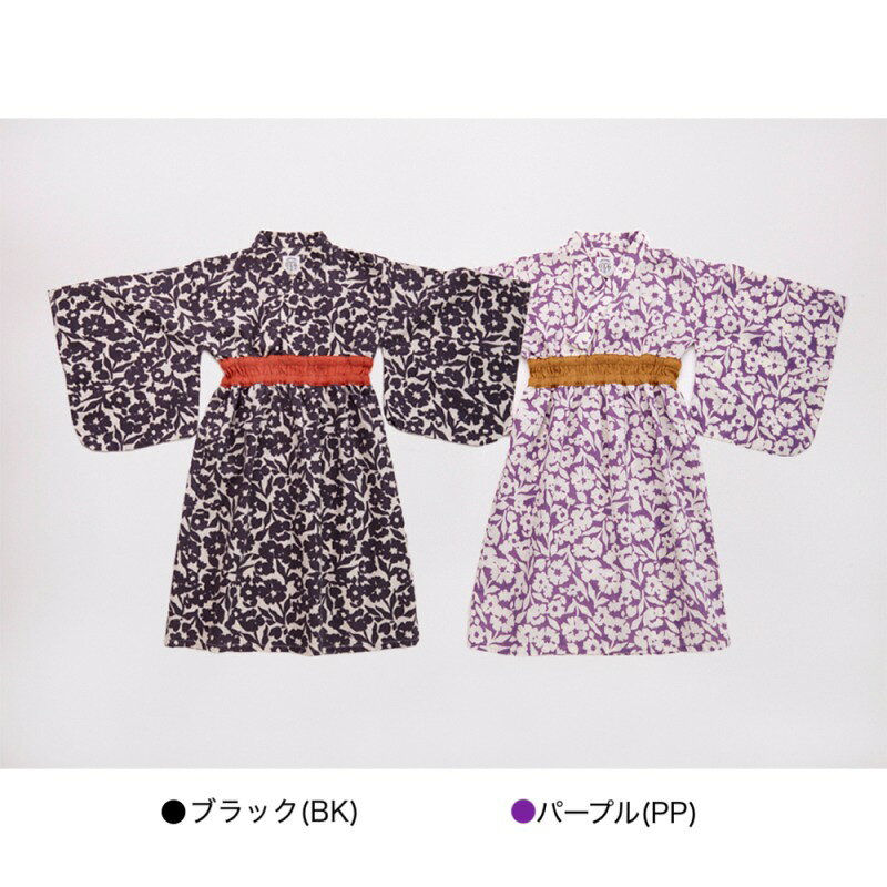浴衣ワンピース キッズ オーシャンアンドグラウンド ガールズ 女の子 OCEAN&GROUND...