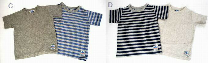 【アウトレット】Tシャツ キッズ OIL CLOTHING SERVICE HIGH-LINE オイルクロージングサービス パッケージまでおしゃれ シンプル Tシャツ 2点セットキッズ100cm-140cm 子供服