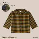 シャツ ブラウス ギンガムチェック キッズ オーガニックズー Organic Zoo Blueberry Gingham Shirt【国内正規品】 15BBGH...