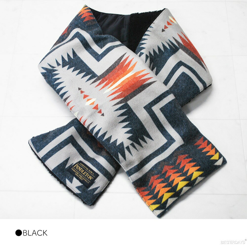 マフラー ペンドルトン タイオン リバーシブル ダウン ボア PENDLETON TAION DOWN×BOA MUFFLER マフラー ストール スヌード PDT-TON-223007