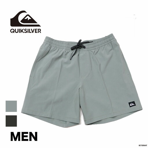 スイムショーツ 水着 スイムウェア メンズ クイックシルバー QUIKSILVER SURFSILK SOLID VOLLEY 17NB スイムショーツ 水着 スイムウェア メンズ クイックシルバー QUIKSILVER SURFSILK SOLID VOLLEY 17NB