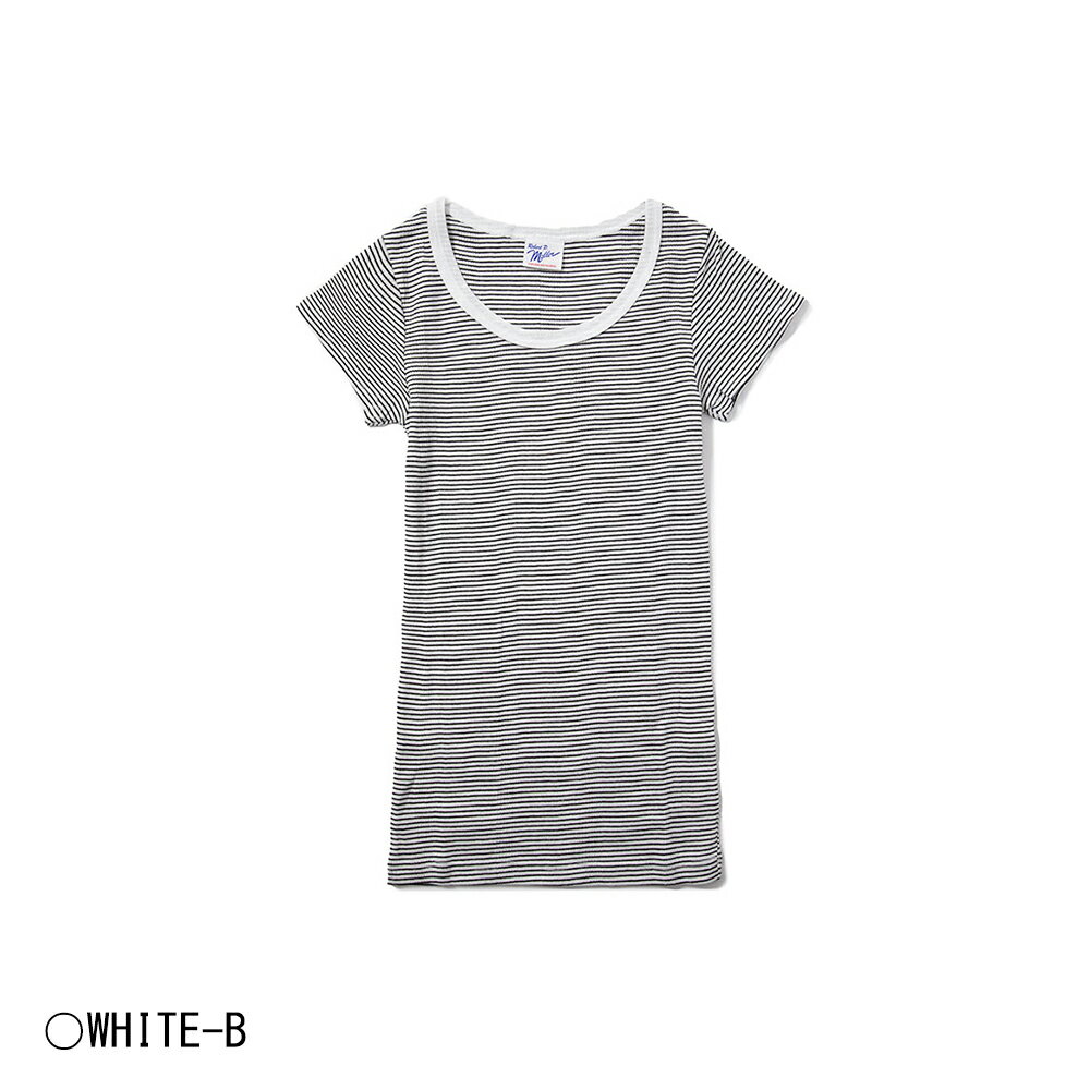 Tシャツ レディース ロバートピーミラー Panel-rib F/S Tee 半袖 クルーネック Robert P.Miller (807c) 3