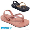 ビーチサンダル キッズ ロキシー ROXY ベビー TW VIVA SPARKLEI 12cm-16cm 2種類