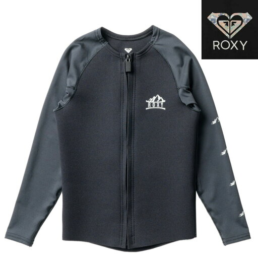 ウォータージャケット ガールズ ロキシー ROXY GIRL 1.0 WATER RASHIE JACKET ネオプレン フロントジップ ジャケット ウォータージャケット ガールズ ロキシー ROXY GIRL 1.0 WATER RASHIE JACKET ネオプレン フロントジップ ジャケット