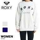 スウェット ロキシー レディース ウィメンズ ROXY DOWN BEAT PO 速乾 UVカット クルーネックトップ